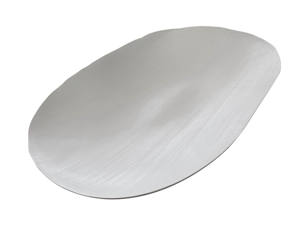 Contemporary Italian Fine Ceramic Large Petal Shaped Tray