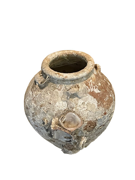 16thc Vietnamese Animist Shipwreck Vase