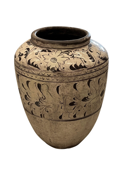 19thc China Large Decorative Painted Vase