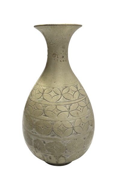 Contemporary Chinese Geometric Pattern Design Vase