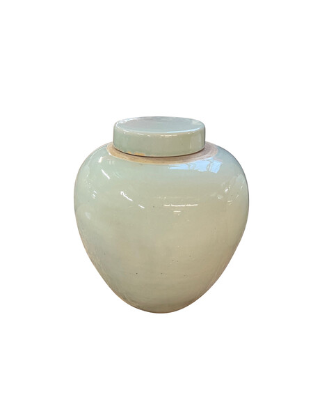 Contemporary Chinese Lidded Jar