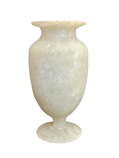 Contemporary Egyptian Alabaster Vase