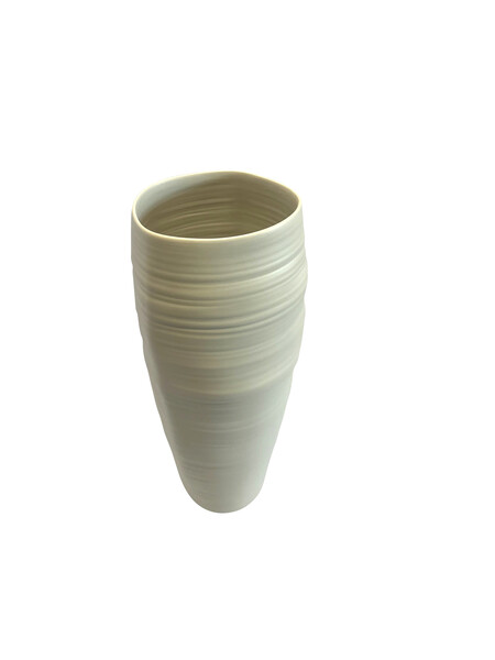 Contemporary Italian Fine Ceramic Vase