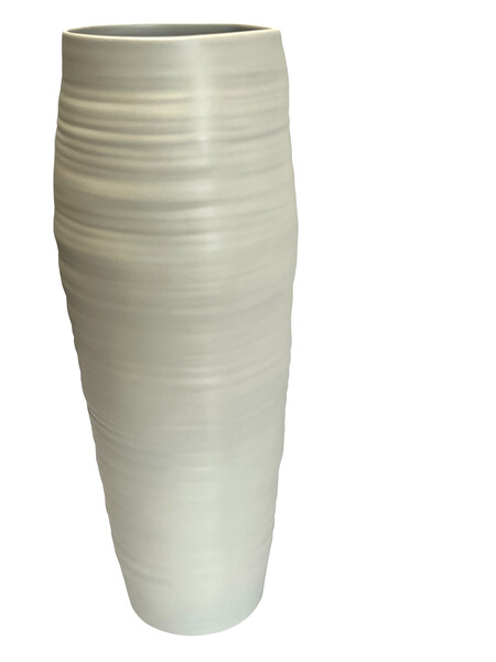 Contemporary Italian  Tall Fine Ceramic Vase