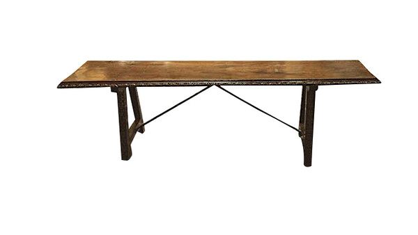 !8thc Italian Walnut Bench